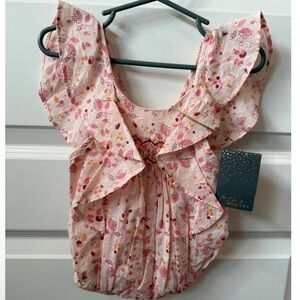 Velvet Angelica Pink Floral Dress
